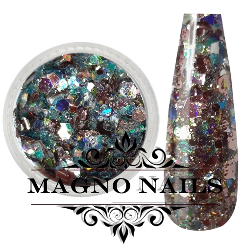 Preview: Nail Art Mix Glitter Extreme Nr. 12